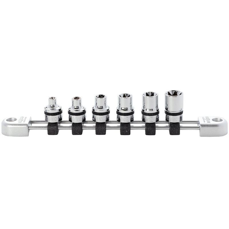 nepros 3/8" Socket Set, External Torx®, 6 pcs (NTQ6E06A)