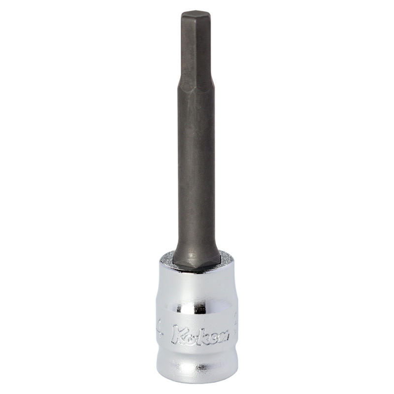 Ko-ken Z-Series 1/4" Bit Sockets, Hex, 50mm Long (2010MZ.50)