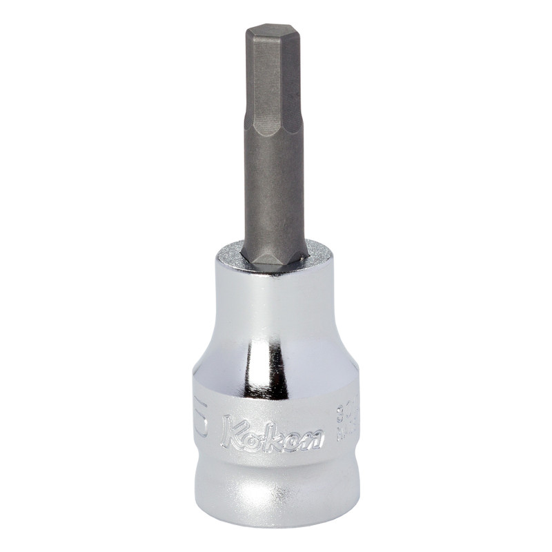 Ko-ken Z-Series 3/8" Bit Sockets, Hex, 50mm Long (3010MZ.50)