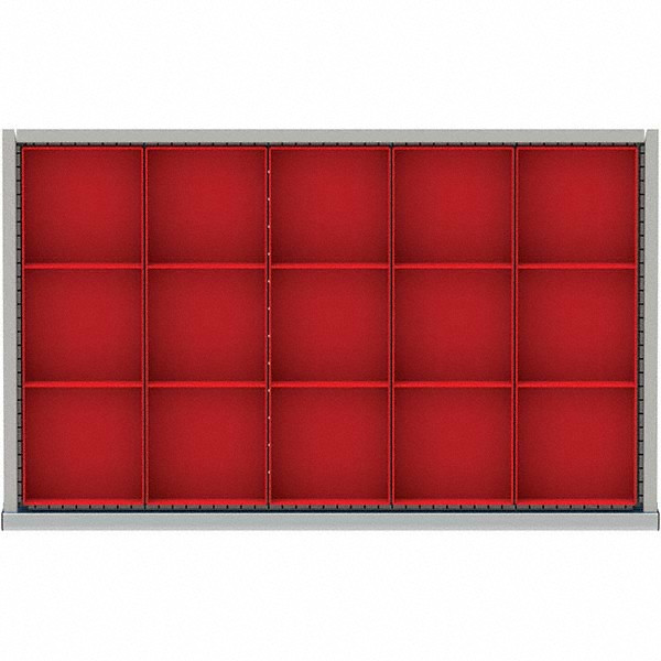 LISTA Cabinet Drawer Interiors, ES, Plastic Bins (ESDR-PB)