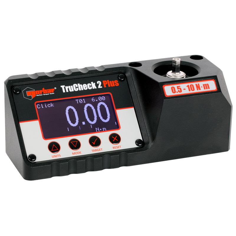 Norbar TruCheck 2 Plus Torque Tester, 0.5-10.0 Nm / 4.4-88 lb⋅in (43517)