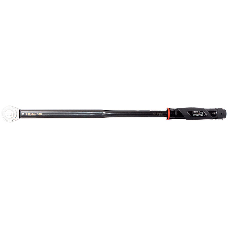 Norbar NorTorque 340 1/2" Ratcheting Torque Wrench, 60–300 Nm / 45-250 lb⋅ft (130106)