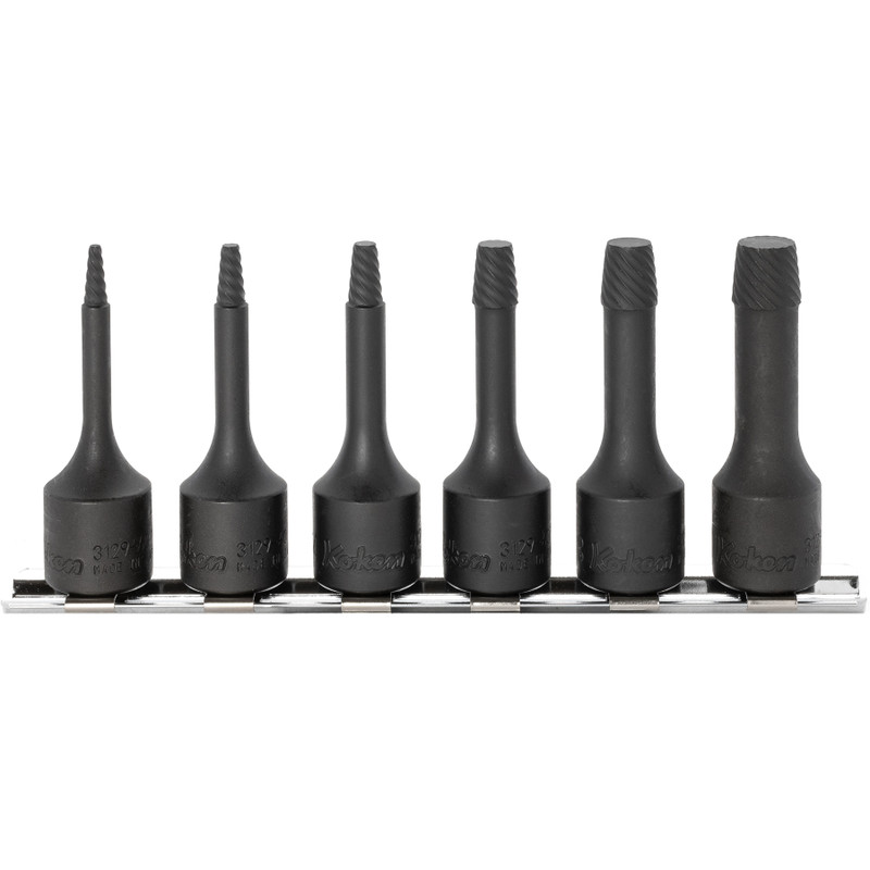 Ko-ken 3/8" BOLTTWISTER® Set, 6 pcs (RS3129/6-L60)