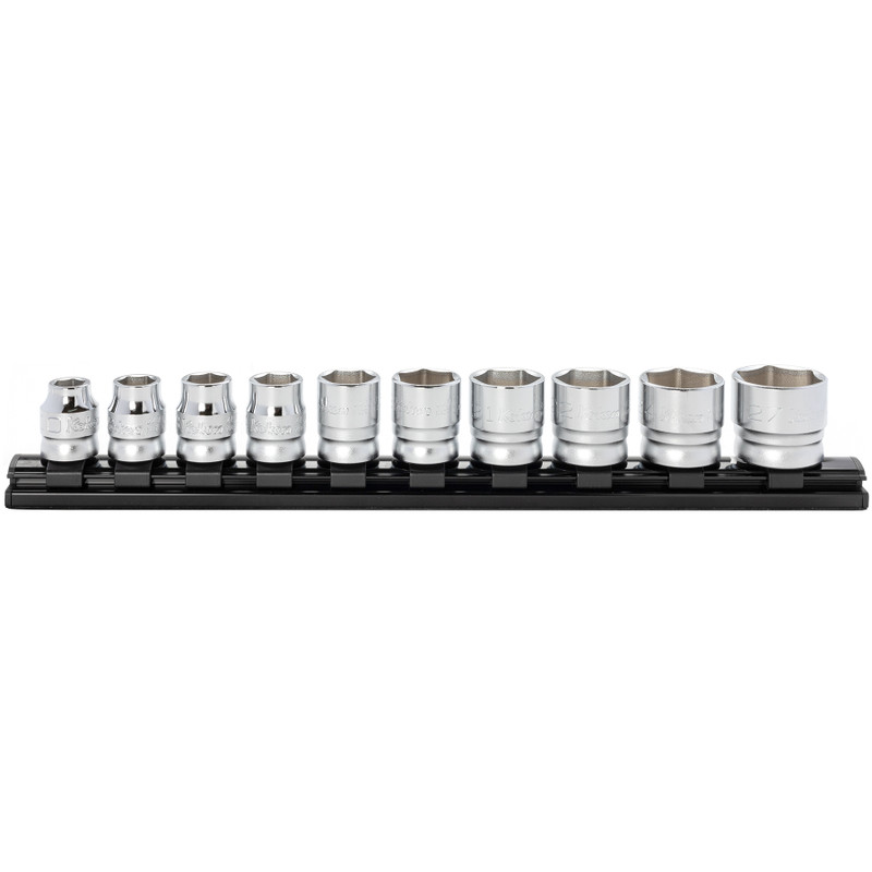 Ko-ken Z-Series 1/2" Socket Set, 6-Point, 10 pcs (RS4400MZ/10)
