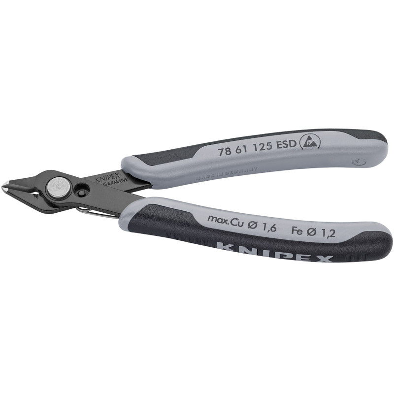 KNIPEX Electronics Super Knips®, ESD, 5" (78 61 125 ESD)