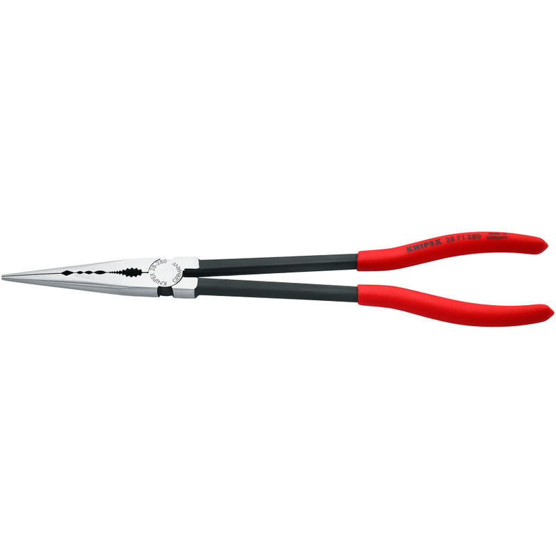 KNIPEX Extra Long Nose Pliers, Needle Nose, 11" (28 71 280)