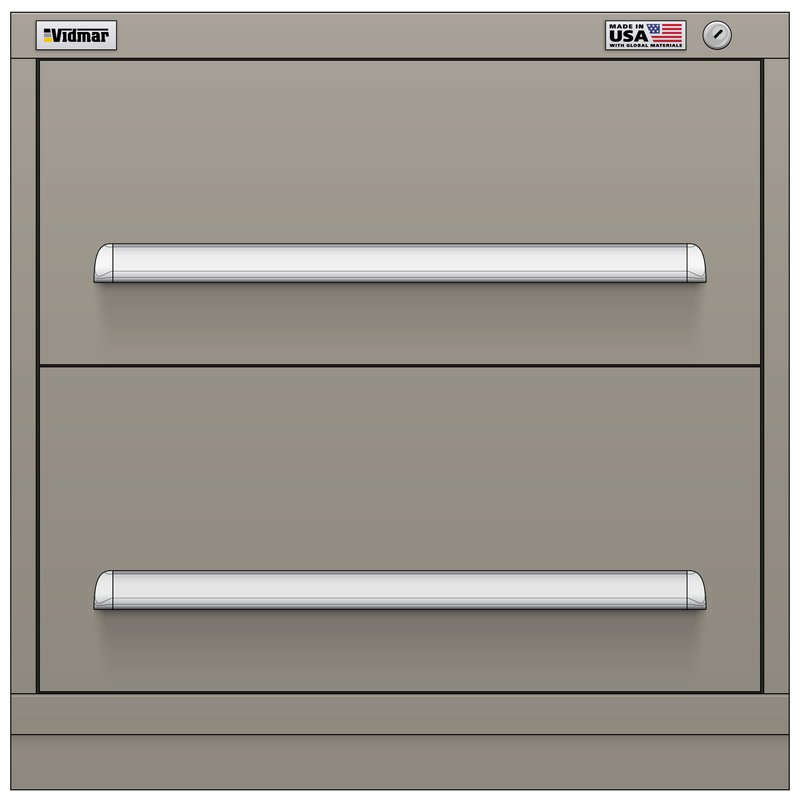 Vidmar Drawer Cabinet, 3 Drawer, 30" W 27.8" D 30" H (SEP1407AL)