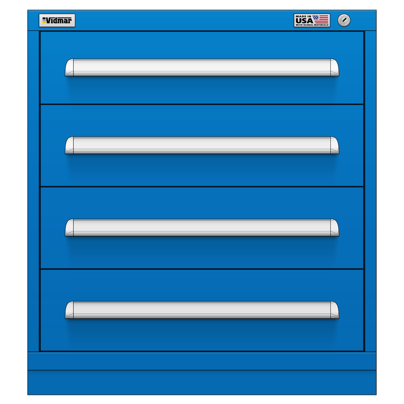Vidmar Drawer Cabinet, 5 Drawer, 30" W 27.8" D 33" H (SEP1031AL)