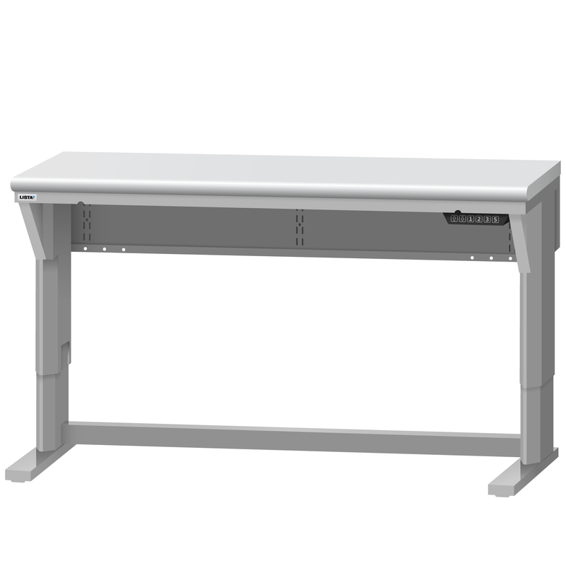 LISTA Align® Workbench, Electric, 60" W x 30" D x 28.75-43.75" H (ALE/R5000-6030)
