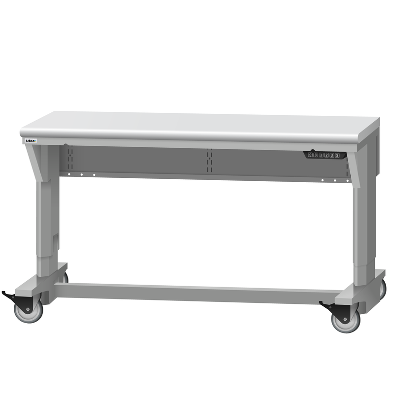LISTA Mobile Align® Workbench, Electric, 60" W x 30" D x 28.75-43.75" H (ALEM/R5000-6030)