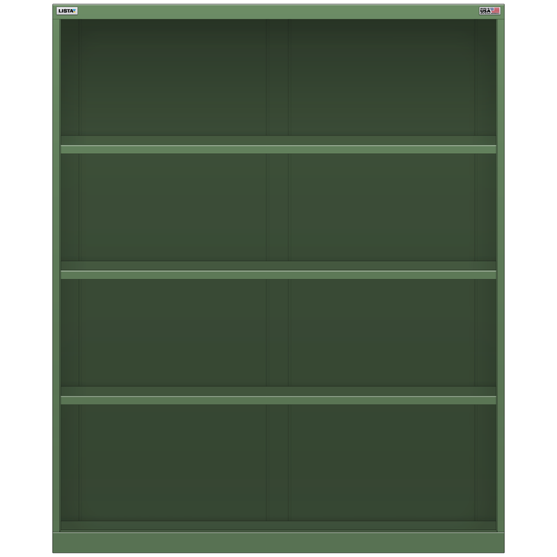 LISTA Shelf Cabinet, 4 Shelf, 47.0" W 22.5" D 57.1" H (X-MS1350-TSC)