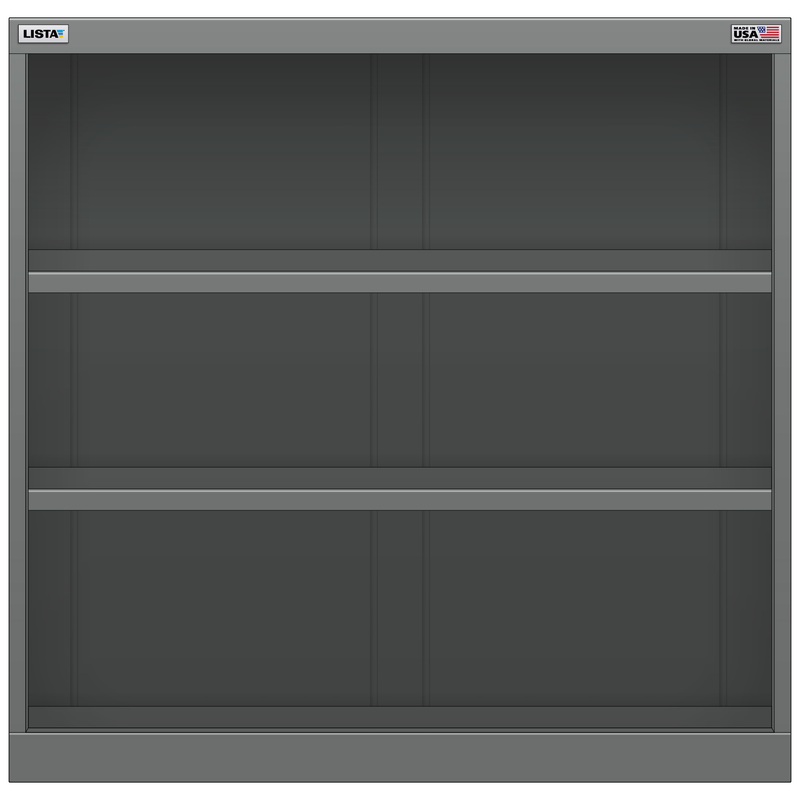 LISTA Shelf Cabinet, 3 Shelf, 34.3" W 28.5" D 33.5" H (X-EW0750-TSC)
