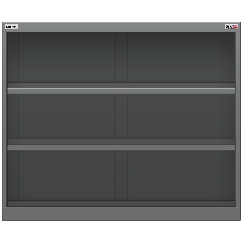 LISTA Shelf Cabinet, 3 Shelf, 40.3" W 28.5" D 33.5" H (X-HW0750-TSC)