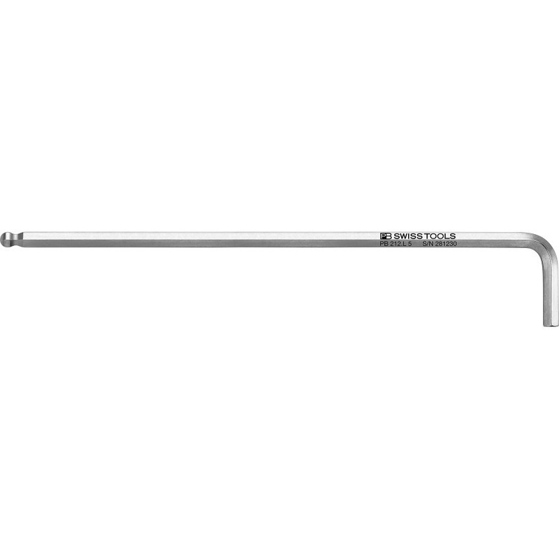 PB Swiss L-Keys, Hex, Long w/ Ball End (PB 212.L)