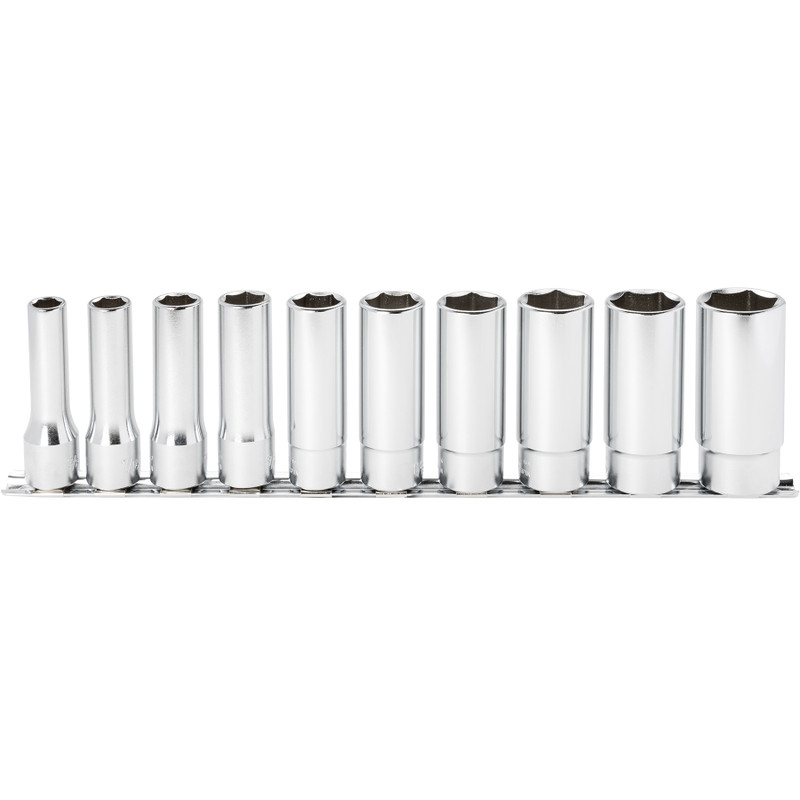 Ko-ken 1/2" Socket Set, 6-Point Deep, 10 pcs (RS4300M/10)