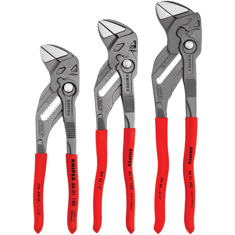 KNIPEX Pliers Wrench Set, 3 pcs (00 20 06 US3)