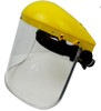 ADJUSTABLE CLEAR PLASTIC FACE SHIELD