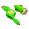 AUTOMOBILE HIGH-SPEED DEVICE CHARGER GREEN