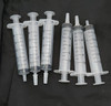 10ML SYRINGE 6-PACK 1ML INCREMENTS 3" LONG