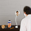 PORTABLE SUCTION-CUP FLEX-NECK MIRROR