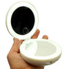 LIGHTED TWO MIRROR FOLDING COMPACT