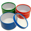 3-1/2" ROUND TIN WITH CLEAR LID