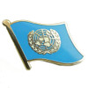 UNITED NATIONS FLAG PIN PKG(2)