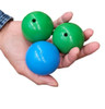 2" DIAMETER GREEN/BLUE WOOD BALLS 1/4" HOLE PKG(3)
