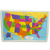 US MAP LAMINATED PLACEMAT 12" x 17-3/8"