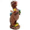 12" GNOME EATING DINOSAUR T-REX