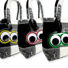 LUGGAGE TAG GOOGLE EYE W/BUCKLE RELEASE 5-1/8"