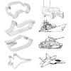 MILITARY VEHICLE 4PC COOKIE CUTTER