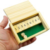 SHUT THE BOX CLASSIC WOODEN GAME