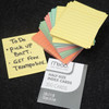 MEAD HALF-SIZED COLOR INDEX CARDS 3" X 2.5"