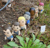 WIND UP FIGURE, WALKING DEAD PKG(8)