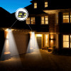 750 LUMEN SOLAR POWERED QUAD BEAM MOTION LED LIGHT