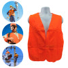 HIGH VISIBILITY NEON ORANGE VEST UNISEX