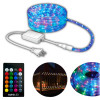 AURA LED WEATHERPROOF 16 FOOT ROPE LIGHT W/REMOTE