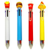 MULTI-COLOR RETRACTABLE PEN WITH FOOD TOPPER