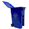 MINI CURBSIDE TRASH DESK BINS 2-PACK