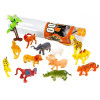 ANIMAL FIGURES IN A TUBE, ZOO ANIMALS