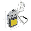 RECHARGEABLE PLASMA LIGHTER 500 LUMEN LIGHT