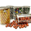 JAR 'O MARBLES APPROX. 1.25LB & ASSORTED STYLES