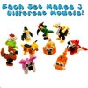 MINI ANIMAL BUILDING BLOCK SETS