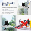 Cat Window Perch 2-in-1 Collapsible – Window Hammock w/Washable Cover