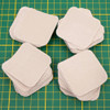 2" X 2" HEAT SEAL CANVAS PATCH PKG(100)