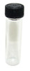 6ML GLASS VIALS W/SCREW CAPS PKG(144)