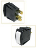 SPDT MOMENTARY ROCKER SWITCH PKG(4)