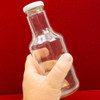 CLEAR GLASS SAUCE BOTTLES PKG(4)