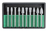 DIAMOND POINT DRILL BIT SET OF (10)